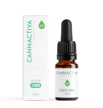 Aceite de CBD 2,5% 10 ml