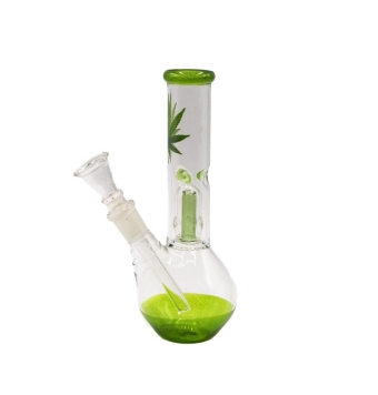 Bong Cristal Intercooler Verde